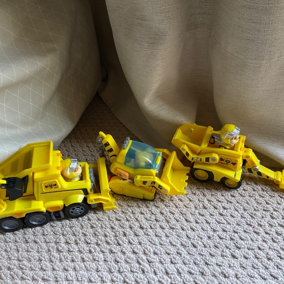 6 pc Paw Patrol Construction Rescue Lot - Picture 2 of 7